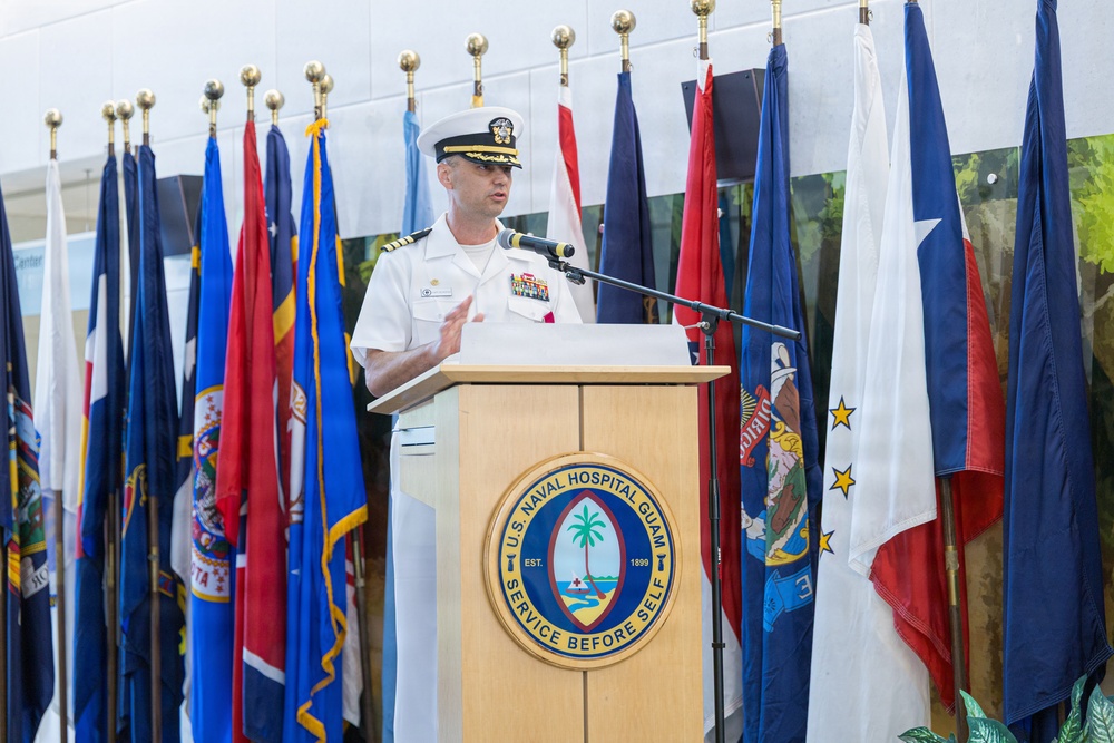 USNMRTC Guam Change of Command Ceremony