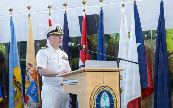 USNMRTC Guam Change of Command Ceremony