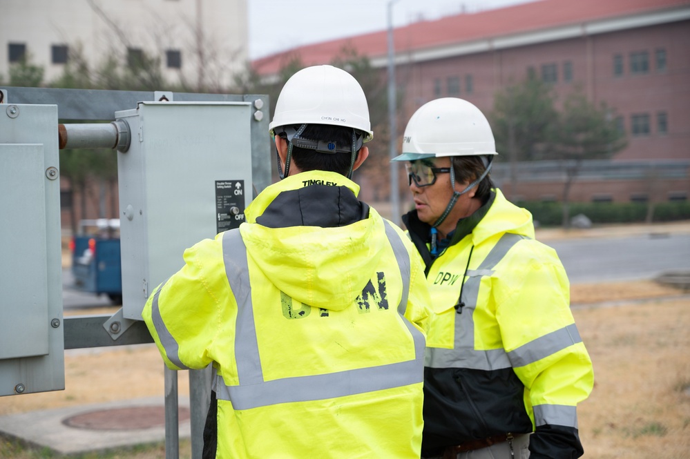 USAG Humphreys Black Start Exercise