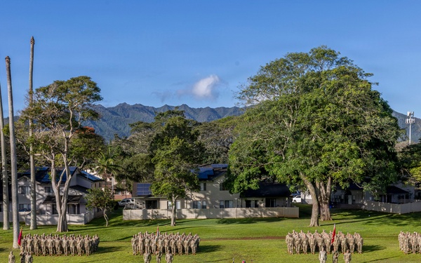 8th Theater Sustainment Command Change of Responsibility ceremony