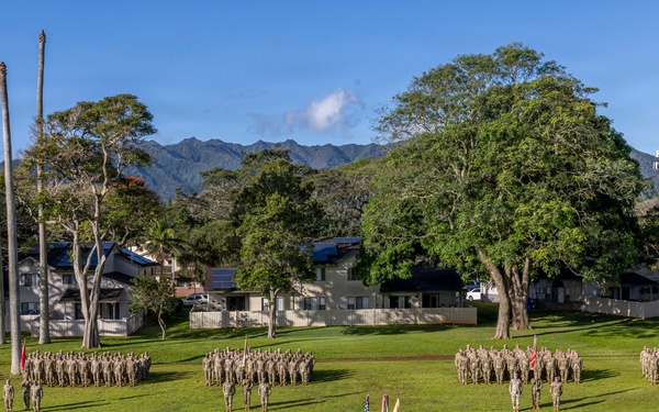 8th Theater Sustainment Command Change of Responsibility ceremony