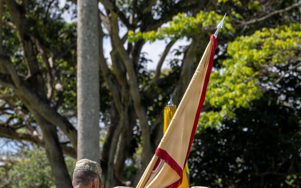 8th Theater Sustainment Command Change of Responsibility ceremony