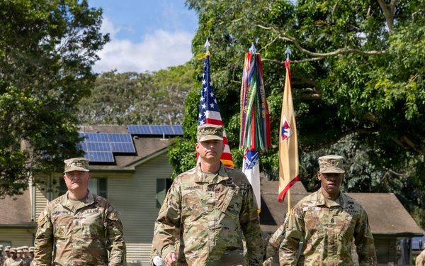 8th Theater Sustainment Command Change of Responsibility ceremony