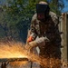 U.S. Soldiers Train with Exothermic Torch