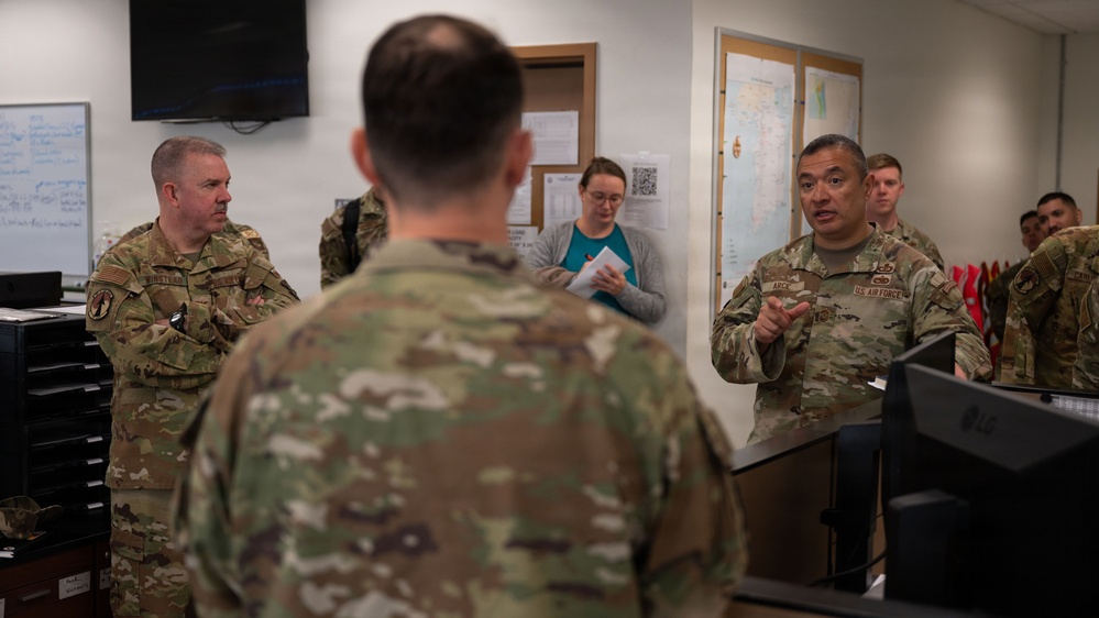 18th Air Force Leadership Visits Osan Air Base