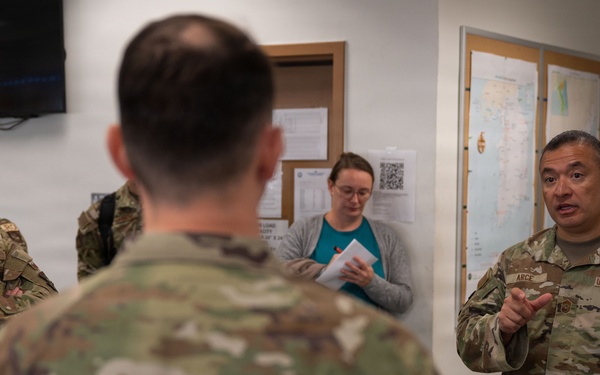 18th Air Force Leadership Visits Osan Air Base