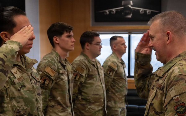 18th Air Force Leadership Visits Osan Air Base