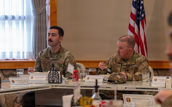 18th Air Force Leadership Visits Osan Air Base