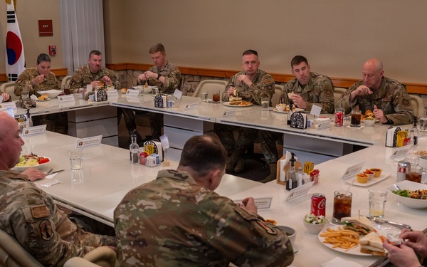 18th Air Force Leadership Visits Osan Air Base