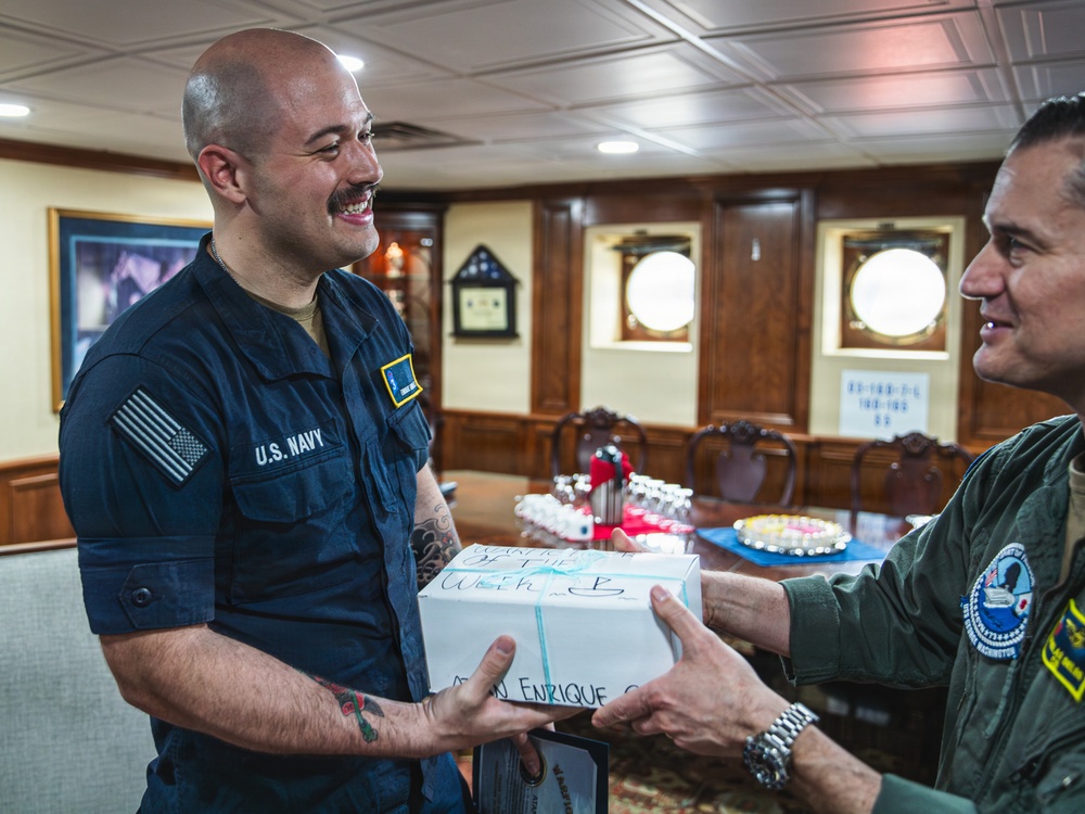 George Washington recognizes Warfighter of the Week