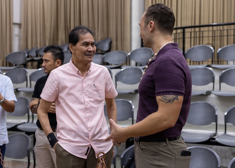 Philippine Officials, US Forces, Host Humanitarian Assistance, Disaster Relief Ceremony in Palawan