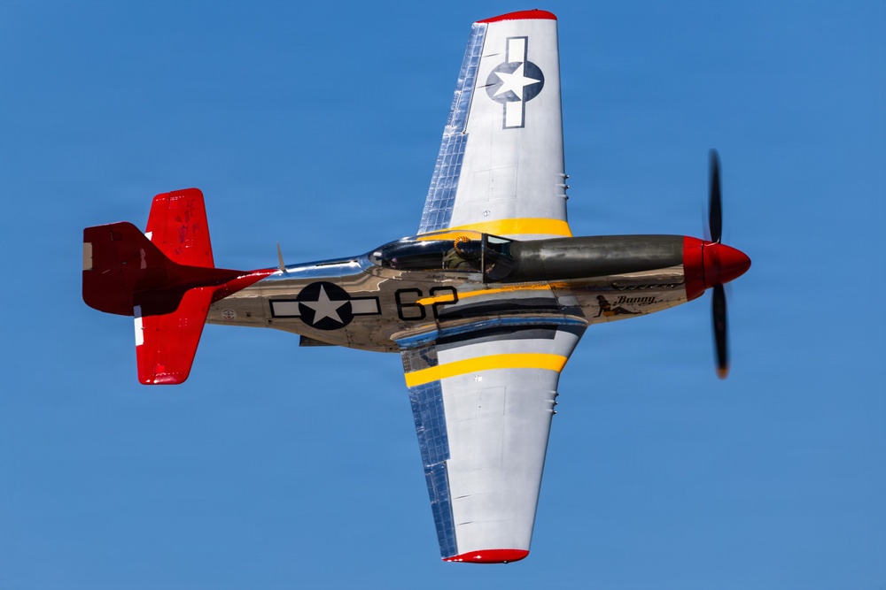 P-51 Mustang over Luke Air Force Base