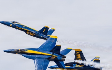 U.S. Navy Blue Angels over Luke Air Force Base