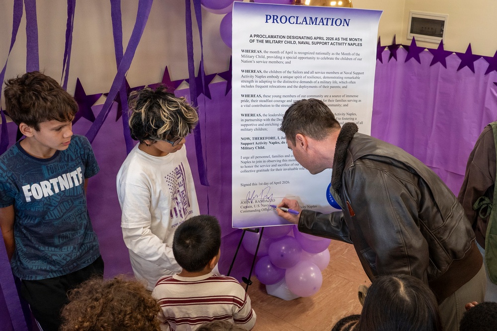 Celebrating our Little Heroes During Month of the Military Child