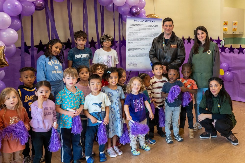 Celebrating our Little Heroes During Month of the Military Child