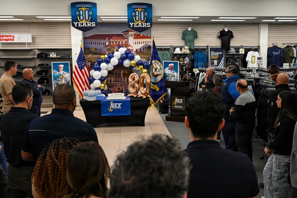 NAVSTA Rota NEXCOM 80th Birthday