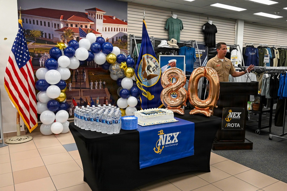 NAVSTA Rota NEXCOM 80th Birthday