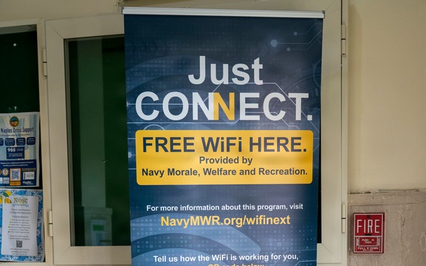 NSA Naples Rolls Out Free Wi-fi for Barracks Residents
