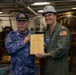 George Washington hosts Izumo for an Award Ceremony&amp;#xA;