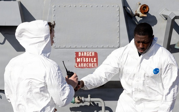 USS Arleigh Burke (DDG 51) Damage Control Drill