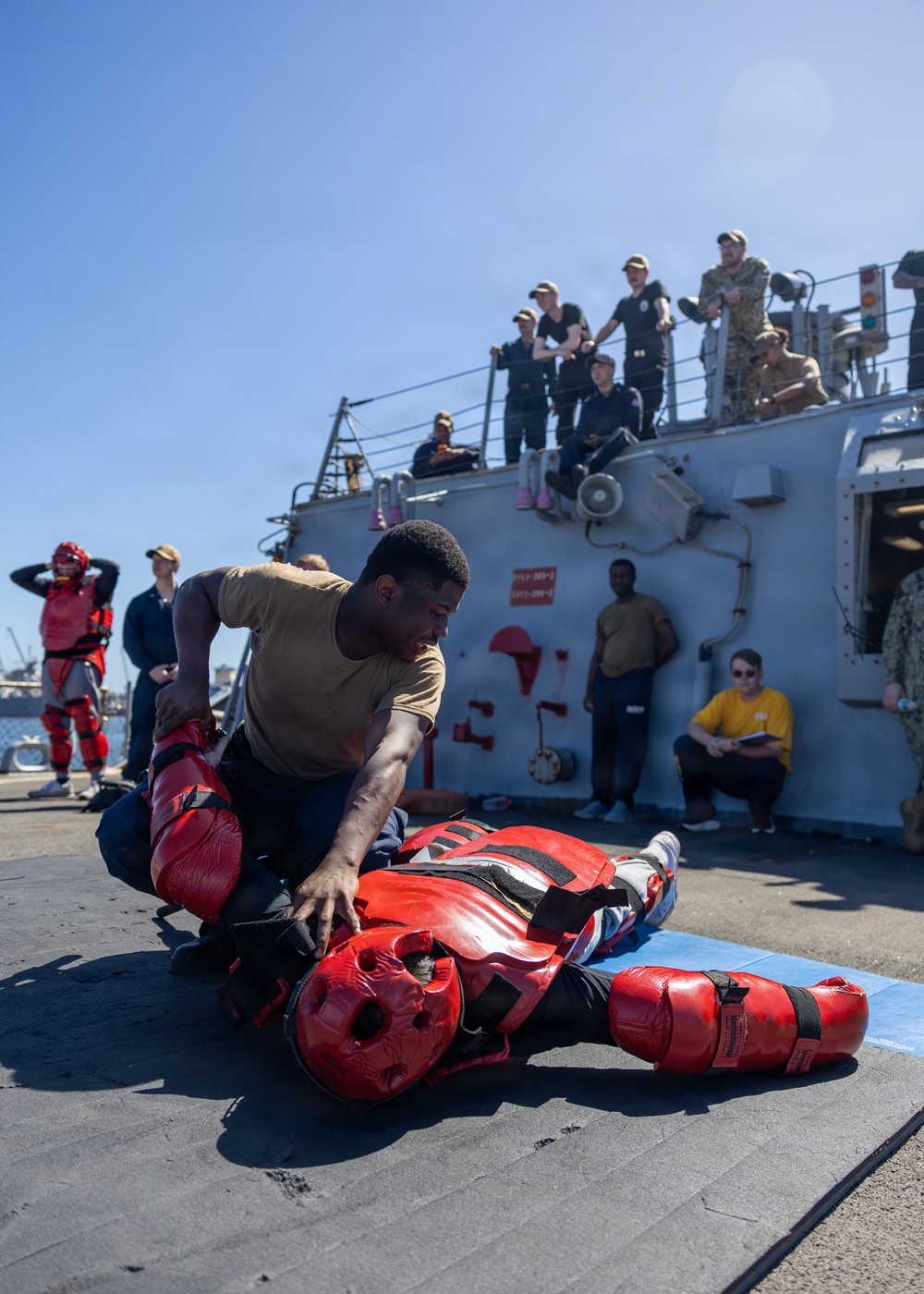 USS Arleigh Burke (DDG 51) Sailors Complete SRF-B