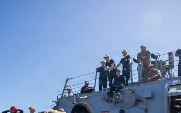 USS Arleigh Burke (DDG 51) Sailors Complete SRF-B