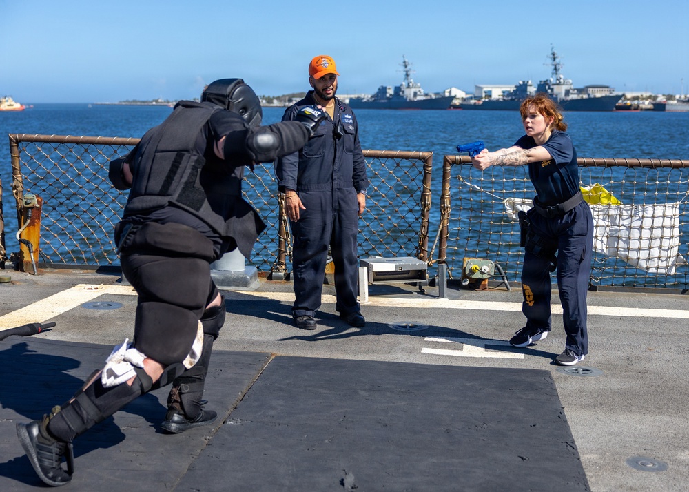 USS Arleigh Burke (DDG 51) Sailors Complete SRF-B
