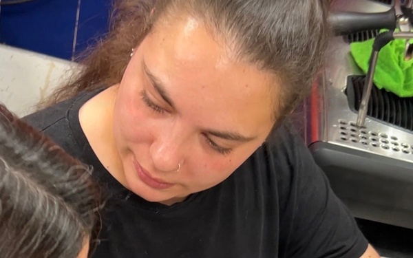 Barista class brings Italian coffee tips to Camp Darby