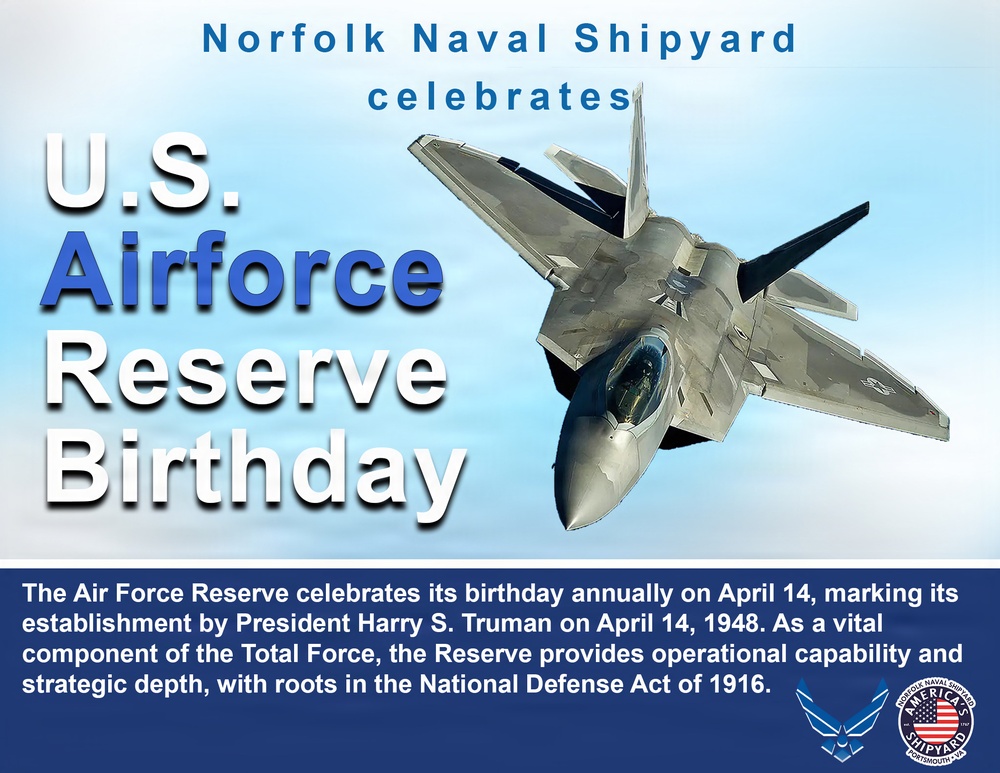 NNSY Celebrates U.S> Airforce Reserve Birthday
