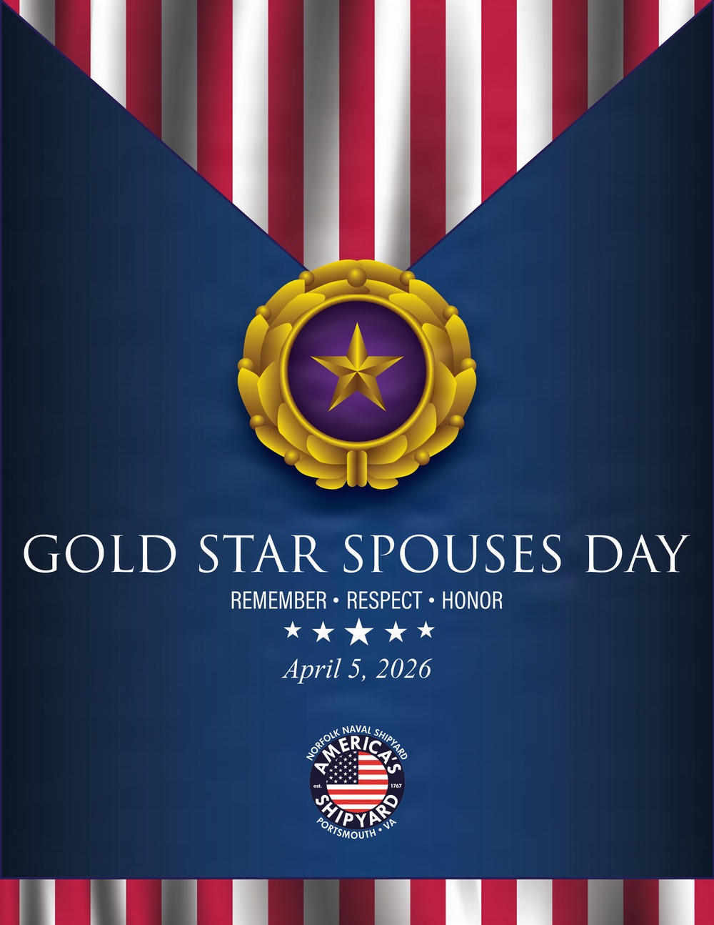 NNSY Honors Gold Star Spouses Day