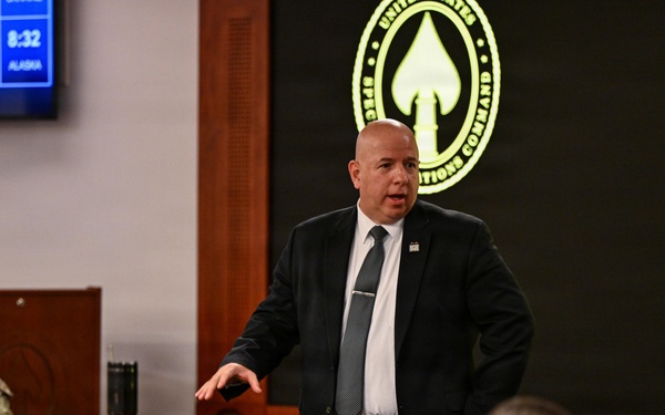 USSOCOM hosts senior advisor to the Secretary of War for strategy