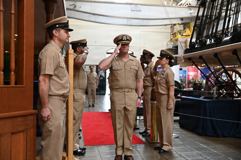 NSA Washington CO Arrives for CPO Birthday Celebration