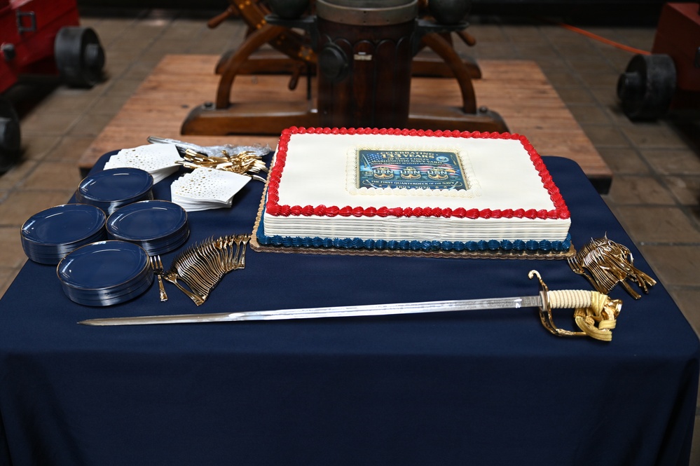 Navy Celebrates 133rd CPO Birthday with Ceremonial Cake