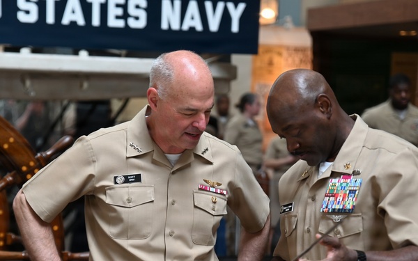 A Moment Between Leaders at the CPO Birthday Ceremony