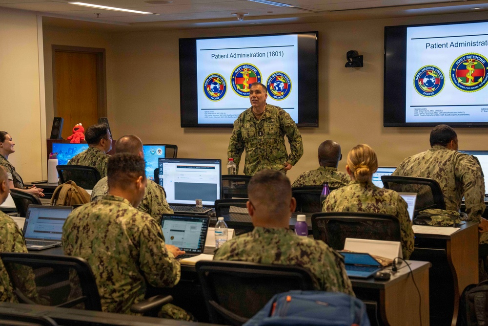 Rear Adm. Case Visits PAC