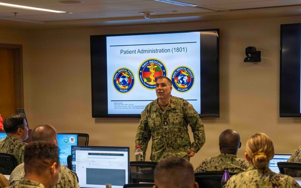 Rear Adm. Case Visits PAC
