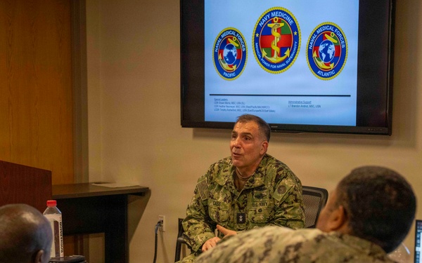 Rear Adm. Case Visits PAC