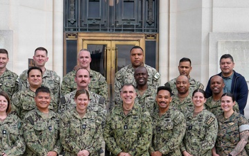 Rear Adm. Case Visits PAC