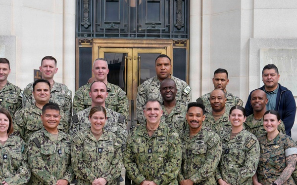 Rear Adm. Case Visits PAC