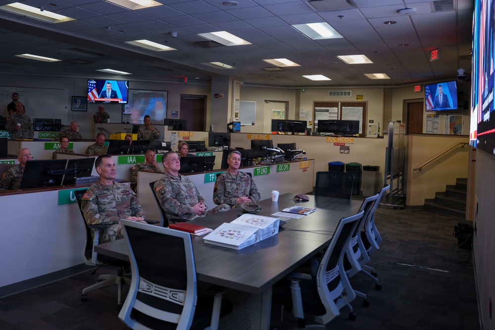 Nordhaus, Raines visits Indiana National Guard