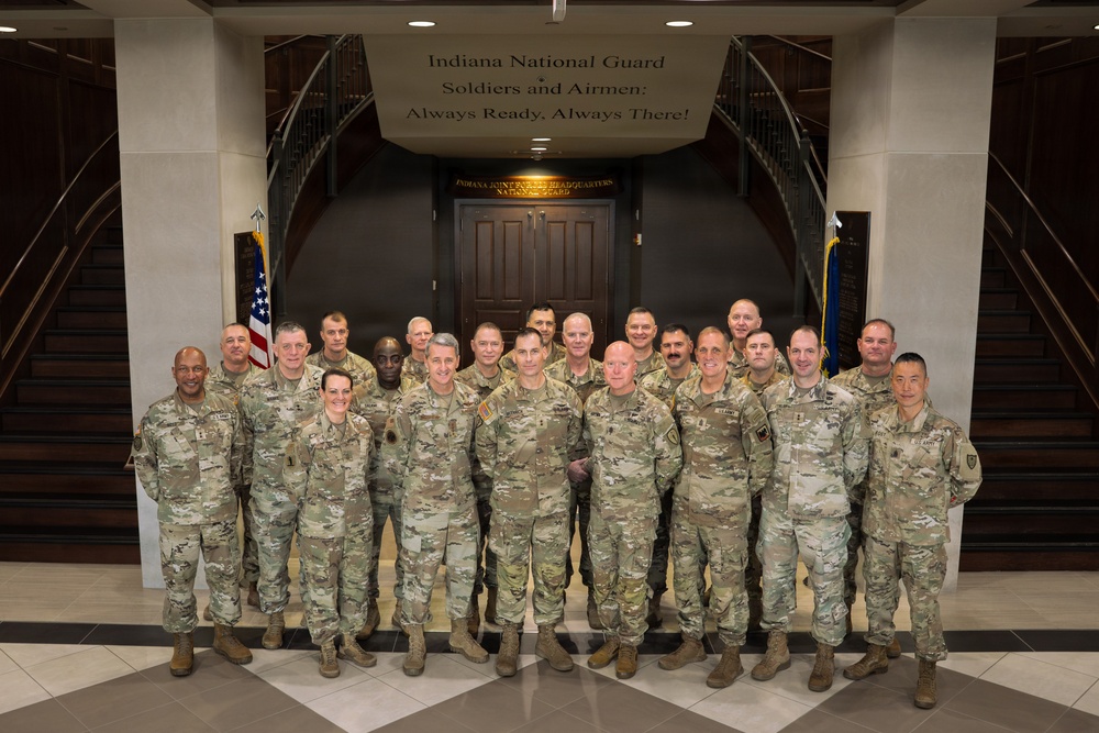 Nordhaus, Raines visits Indiana National Guard