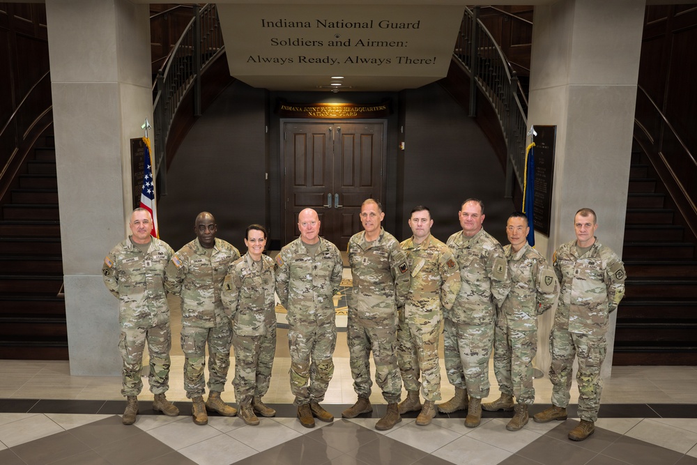 Nordhaus, Raines visits Indiana National Guard