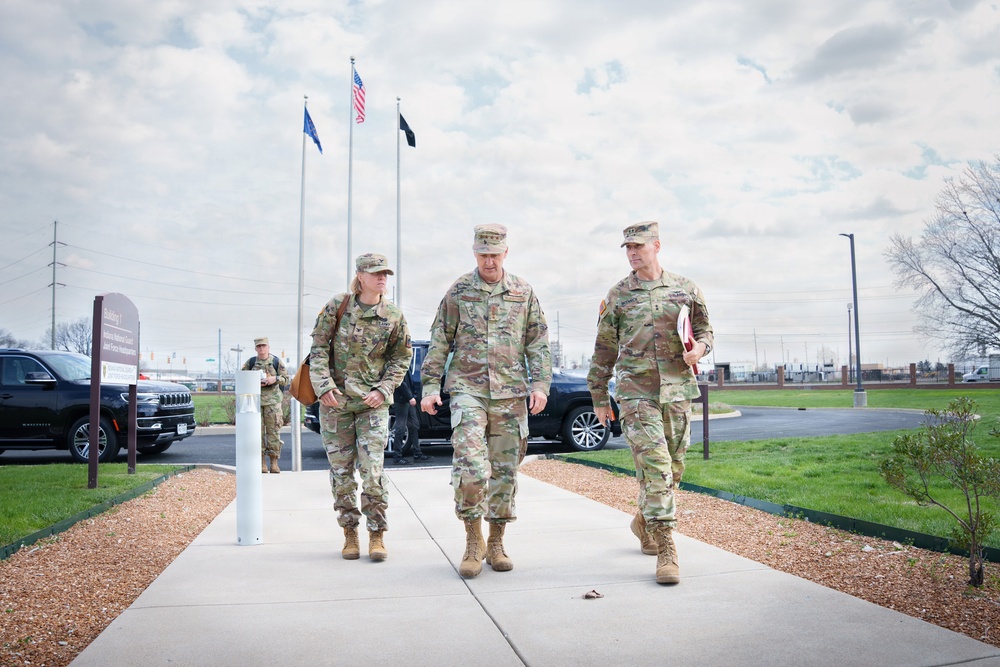 Nordhaus, Raines visits Indiana National Guard