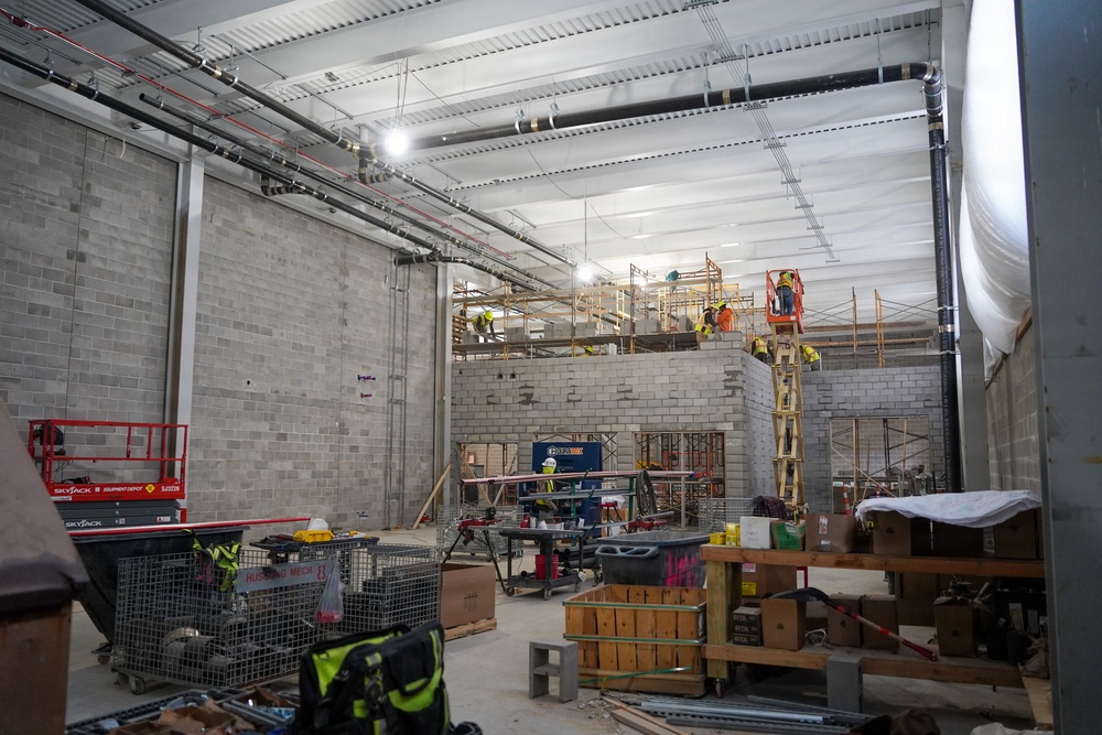 Construction continues at the Louisville VA Medical Center March 25, 2026