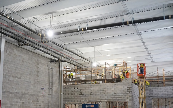 Construction continues at the Louisville VA Medical Center March 25, 2026