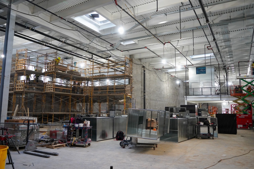 Construction continues at the Louisville VA Medical Center March 25, 2026