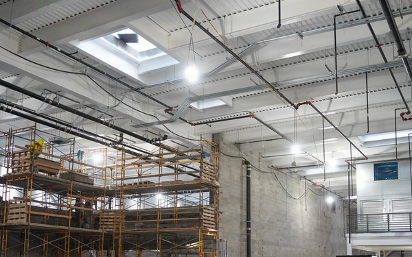 Construction continues at the Louisville VA Medical Center March 25, 2026