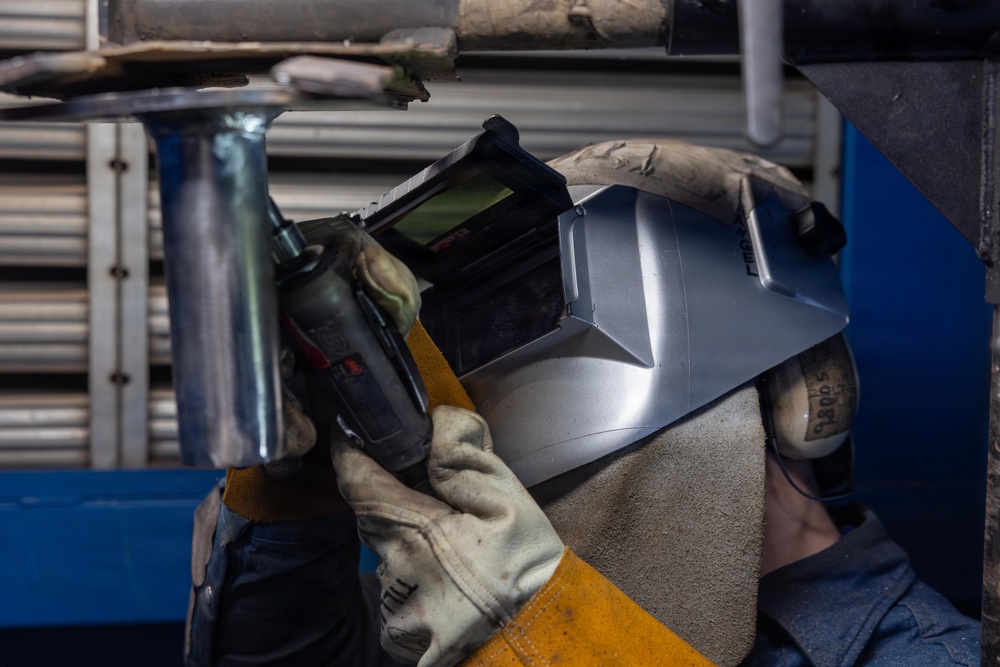 Sparks Fly During Norfolk Naval Shipyard's Annual Battle of the Welders Competition