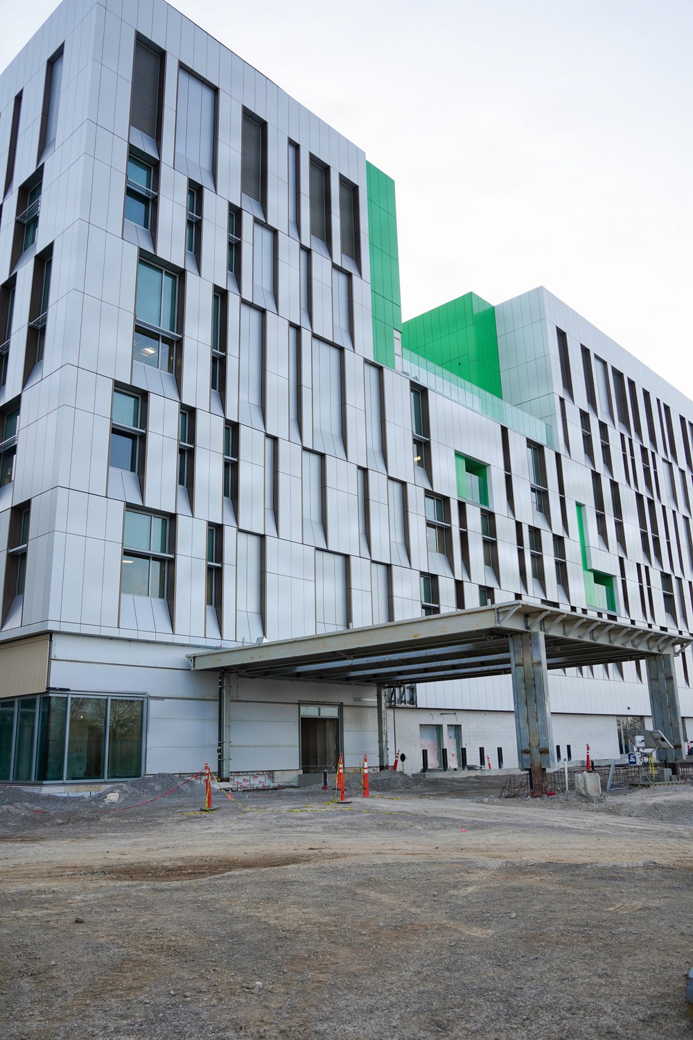 Construction continues at the Louisville VA Medical Center March 25, 2026