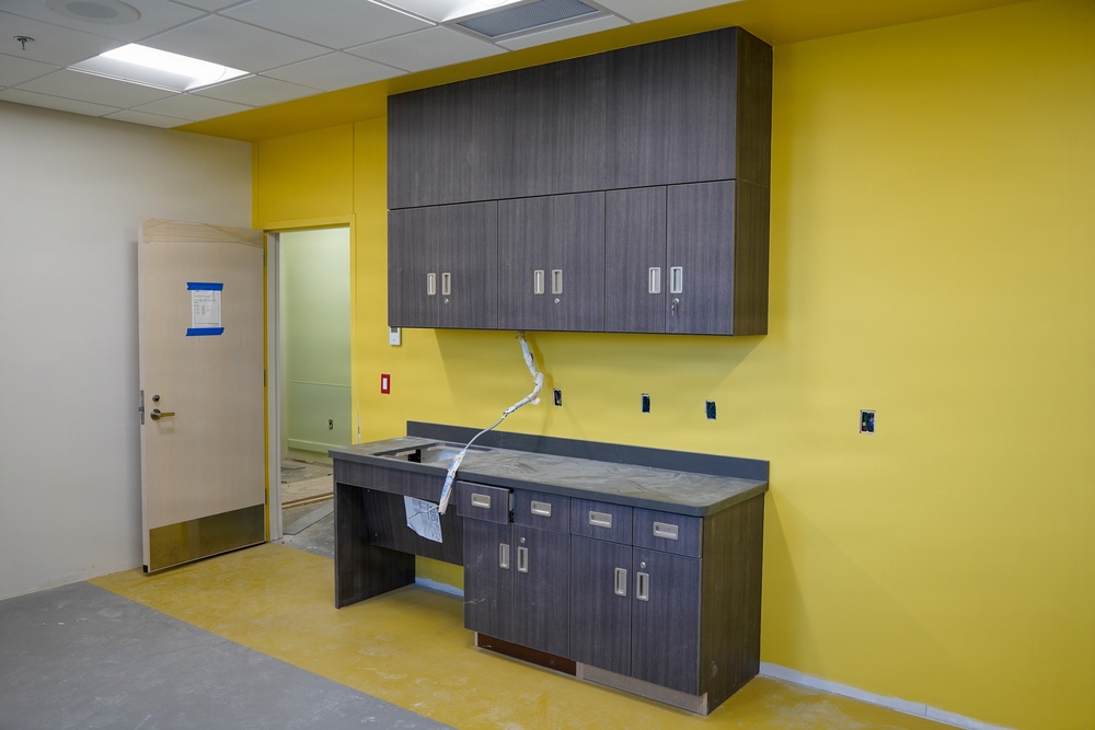 Construction continues at the Louisville VA Medical Center March 25, 2026